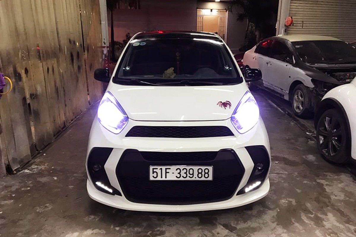 Kia Morning do bodykit made in Vietnam gia chi 38 trieu-Hinh-6